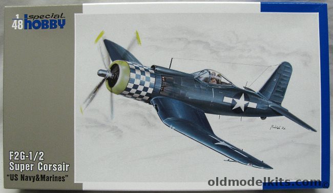 Special Hobby 1/48 F2G-1 / F2G-2 Super Corsair - Goodyear Test Aircraft 1944-45 (Lost In Accident) / Goodyear Test Aircraft Oct 1945-June '46 / First Production Aircraft, SH48079 plastic model kit